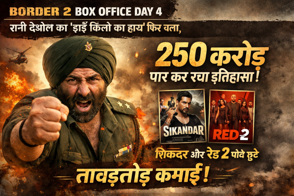 Border 2 Box Office Collection Day 4